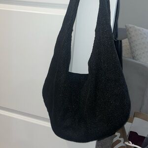 PRICE DROP ⬇️  Black Free People Slouchy Hobo Style Bag